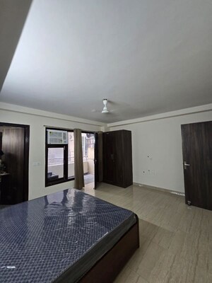 Bedroom in 2 BHK Builder Floor at Sushant Lok I – for Rent