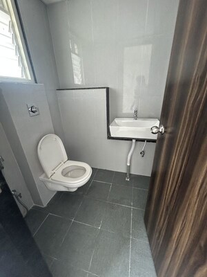 Bathroom in 3 BHK Apartment at Goel Ganga Altus, Kharadi – for Sale