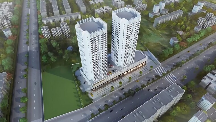 Exterior View, goel-ganga-altus 3 Bedroom 900 Sq.Ft. Apartment In Kharadi Pune 10680929