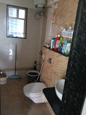 Bathroom in 3 BHK Apartment at Bramha Skycity Apartment, Dhanori – for Rent