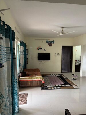 Living Room in 3 BHK Apartment at Bramha Skycity Apartment, Dhanori – for Rent