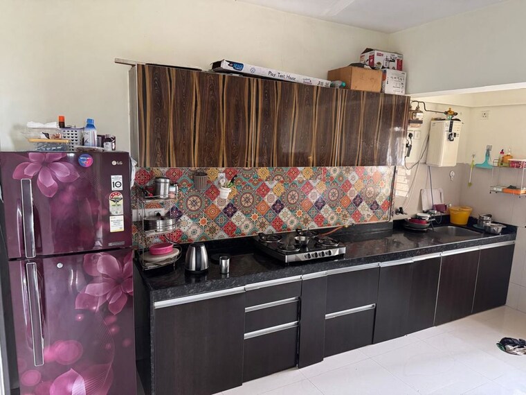 Kitchen, bramha-skycity-apartment 3 Bedroom 1200 Sq.Ft. Apartment In Dhanori Pune 10680952