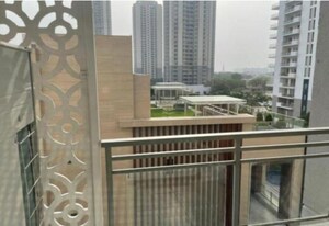 Balcony in 3 BHK Apartment at DLF The Ultima, Sector 81 – for Rent