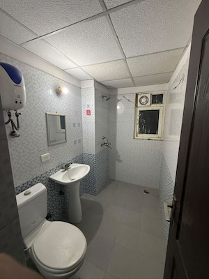 Bathroom in 3 BHK Apartment at Skytech Merion Residency 1, Sain Vihar – for Sale