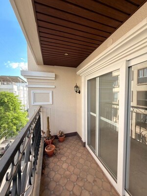 Balcony in 3 BHK Apartment at Donata Milton, Cooke Town – for Rent