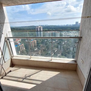 Balcony in 2 BHK Apartment at DB Woods, Goregaon East – for Rent