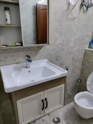 Bathroom in 3 BHK Builder Floor at Sector 23a – for Rent