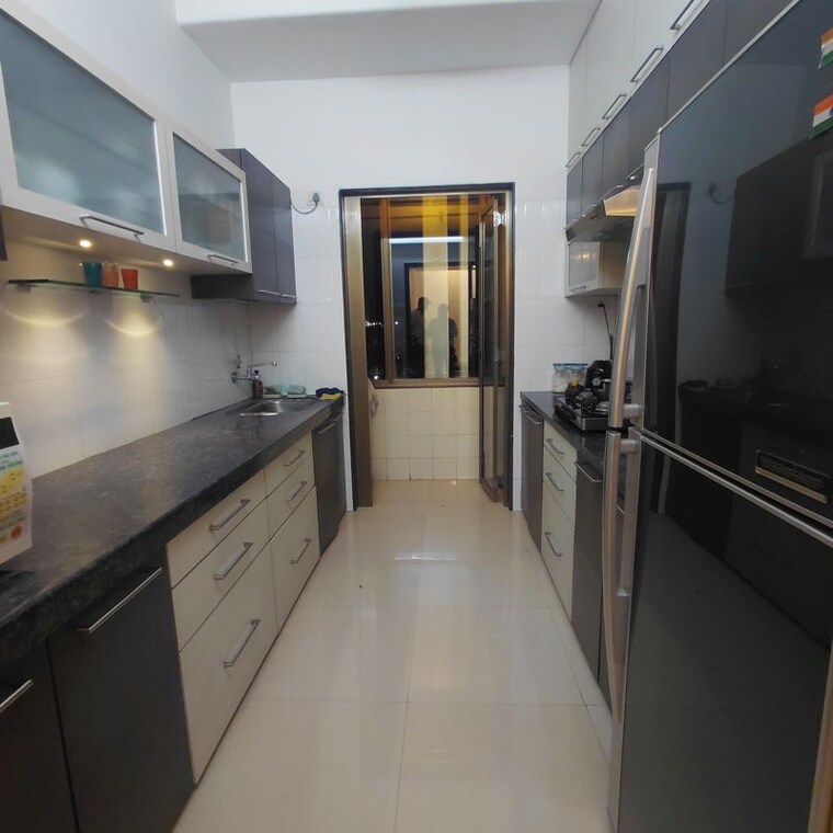 Kitchen, satellite-tower 3 Bedroom 1750 Sq.Ft. Apartment In Goregaon East Mumbai 10681084