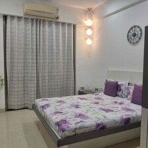 Master Bedroom in 3 BHK Apartment at Satellite Tower, Goregaon East – for Rent