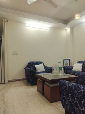 Living Room in 2 BHK Builder Floor at Lajpat Nagar – for Rent