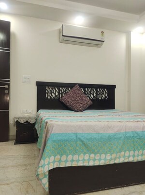 Bedroom in 2 BHK Builder Floor at Lajpat Nagar – for Rent
