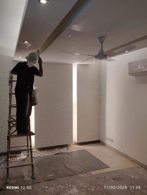 Building Lobby in 4 BHK Builder Floor at East Of Kailash – for Rent