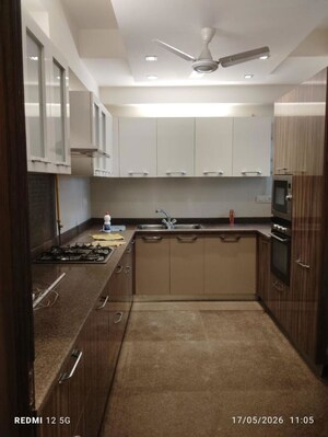 Kitchen in 4 BHK Builder Floor at East Of Kailash – for Rent