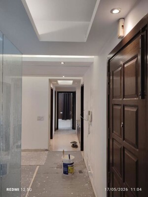 Building Lobby in 4 BHK Builder Floor at East Of Kailash – for Rent