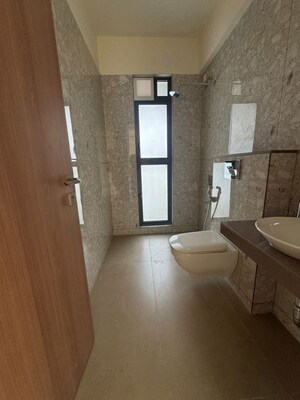 Bathroom in 1 BHK Apartment at KIPL Morya, Kasarvadavali – for Rent