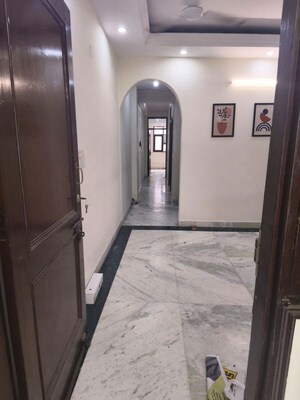 Building Lobby in 2 BHK Builder Floor at Malviya Nagar – for Rent