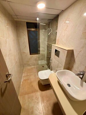 Bathroom in 2 BHK Apartment at IM Applaud 38, Goregaon East – for Rent