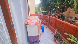 Balcony in 3 BHK Builder Floor at East Of Kailash – for Sale