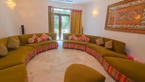 Living Room in 3 BHK Builder Floor at East Of Kailash – for Sale
