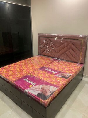 Bedroom in 3 BHK Apartment at Motia Blue Ridge, Dhakoli – for Rent