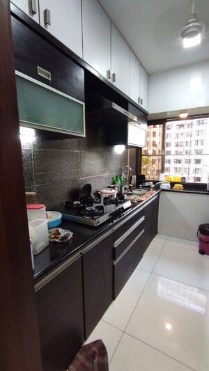 Kitchen in 2 BHK Apartment at Vasant Valley Ivy Tower, Malad East – for Rent