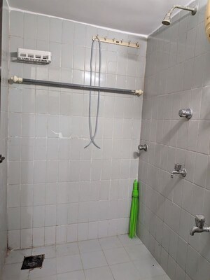 Bathroom in 1 BHK Apartment at Sangam Lokmilan CHS, Powai – for Rent