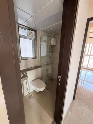 Bathroom in 1 BHK Apartment at L&T Emerald Isle, Powai – for Rent