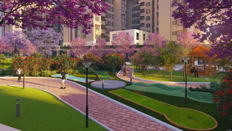 Garden, shriram-sapphire 2 Bedroom 1010 Sq.Ft. Apartment In Bommasandra Bangalore 10681224