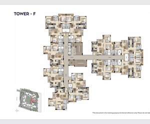 Master Plan in 3 BHK Apartment at Shriram Sapphire, Bommasandra – for Sale