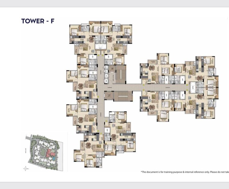 Master Plan, shriram-sapphire 3 Bedroom 1265 Sq.Ft. Apartment In Bommasandra Bangalore 10681232