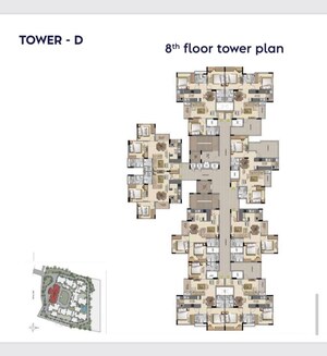 Master Plan in 3 BHK Apartment at Shriram Sapphire, Bommasandra – for Sale