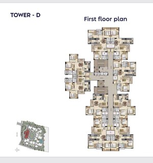 Master Plan in 3 BHK Apartment at Shriram Sapphire, Bommasandra – for Sale