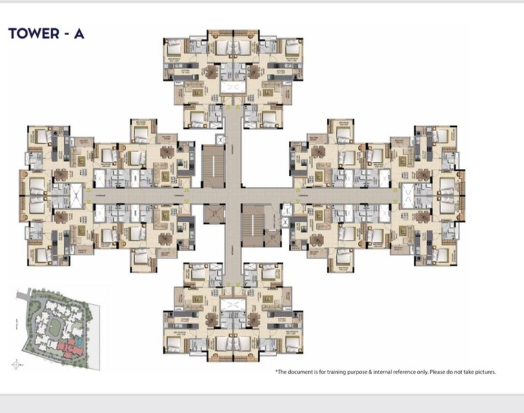 Master Plan, shriram-sapphire 3 Bedroom 1265 Sq.Ft. Apartment In Bommasandra Bangalore 10681234