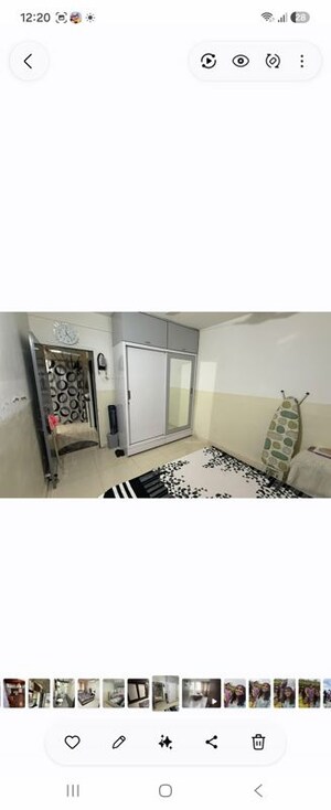 Bedroom in 2 BHK Apartment at Aaiji Castle, Dhanori – for Sale