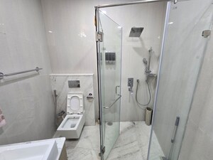 Bathroom in 3 BHK Apartment at Shristi The V, Rajarhat New Town – for Sale