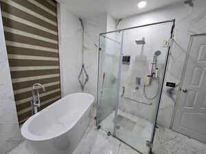 Bathroom in 3 BHK Apartment at Shristi The V, Rajarhat New Town – for Sale
