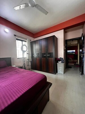 Bedroom in 2 BHK Apartment at Srijan Heritage Enclave Phase I, Rajarhat Road – for Rent
