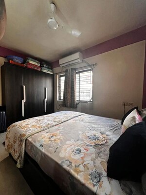 Bedroom in 2 BHK Apartment at Srijan Heritage Enclave Phase I, Rajarhat Road – for Rent