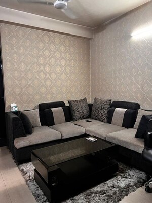 Living Room in 2 BHK Apartment at Srijan Heritage Enclave Phase I, Rajarhat Road – for Rent