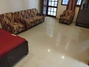 Living Room in 1 BHK Apartment at Khanpur – for Rent