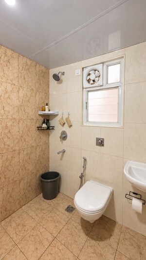 Bathroom in 2 BHK Apartment at Shriram 107 South East, Attibele – for Rent