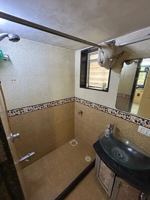 Bathroom in 1 BHK Apartment at Andheri West – for Rent