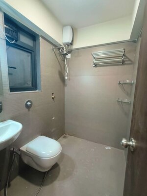 Bathroom in 2 BHK Apartment at Tigon Elite, Chembur – for Rent