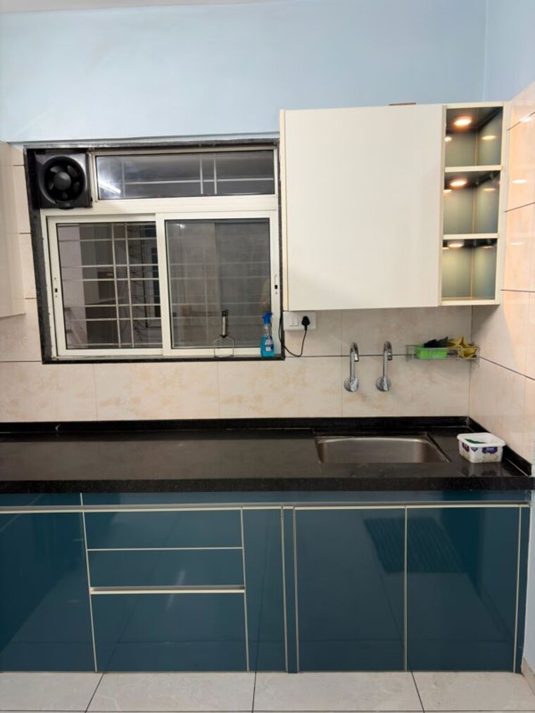 Kitchen, mantra-monarch 3 Bedroom 1200 Sq.Ft. Apartment In Balewadi Pune 10681356