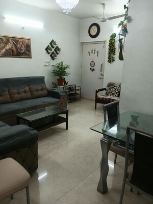 Living Room in 2 BHK Apartment at Parimal Apartment, Nerul – for Sale