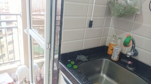 Balcony in 1 BHK Apartment at JP North Alexa, Mira Road – for Sale