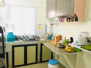 Kitchen in 1 BHK Apartment at Lokhandwala Complex – for Rent