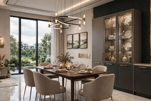 Dining area in 3 BHK Apartment at Irish Platinum, Sector 10 Greater Noida – for Sale