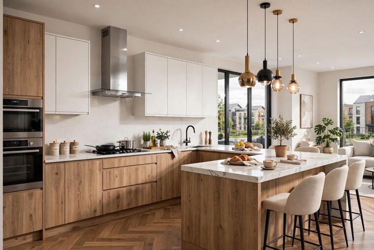 Kitchen, irish-platinum 3 Bedroom 1925 Sq.Ft. Apartment In Sector 10 Greater Noida Greater Noida 10681394