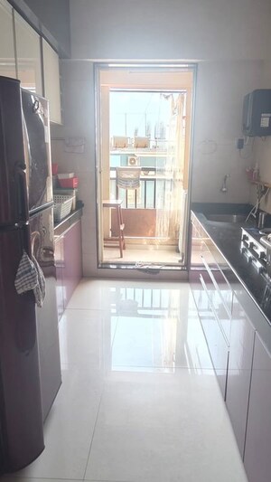 Balcony in 1 BHK Apartment at Giriraj Tower, Virar West – for Rent
